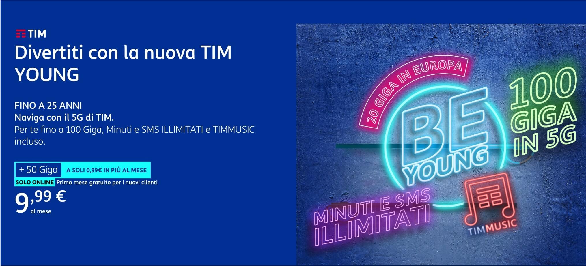 Nuova TIM Young Settembre 2022