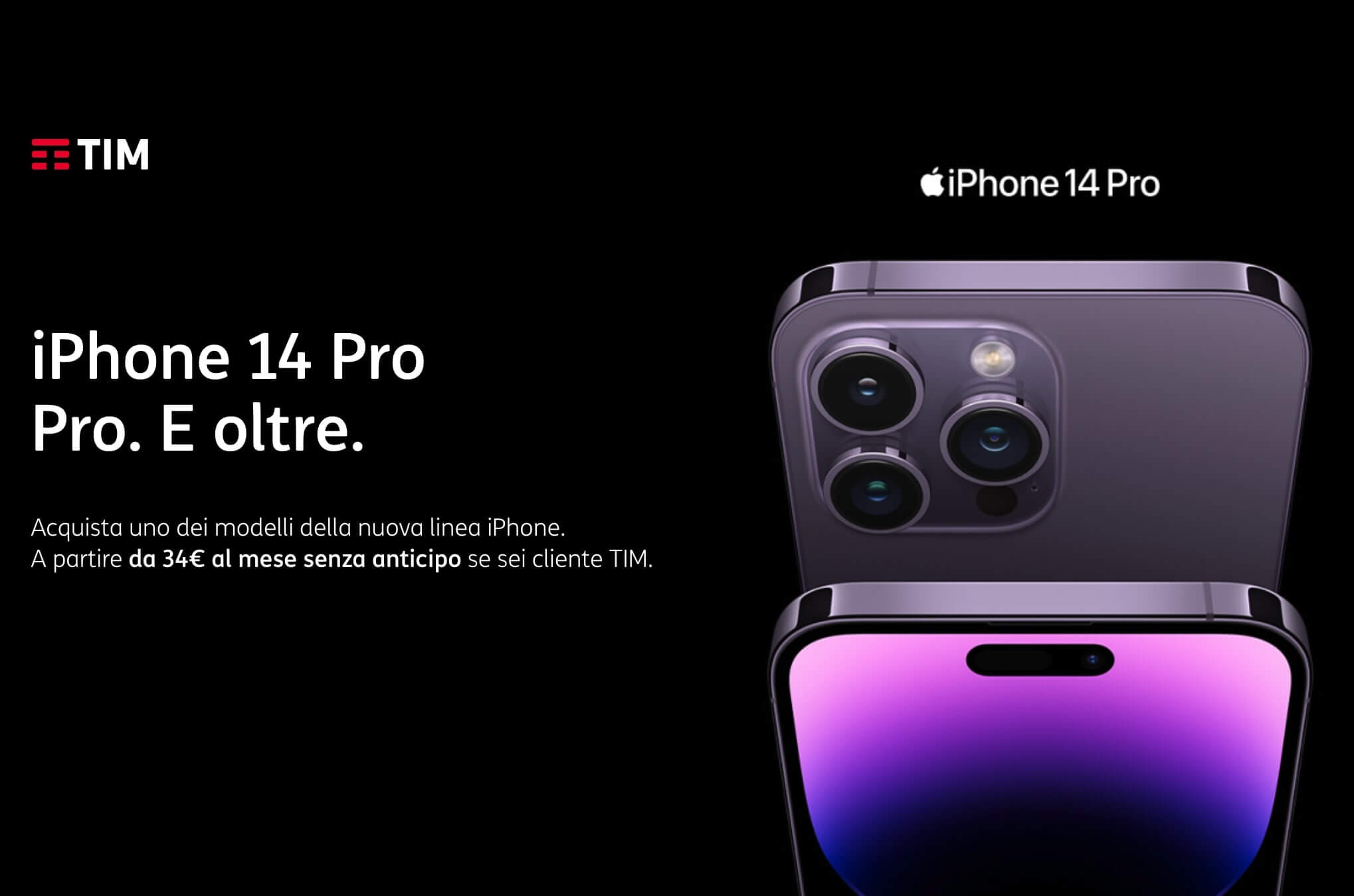 iPhone 14 con TIM