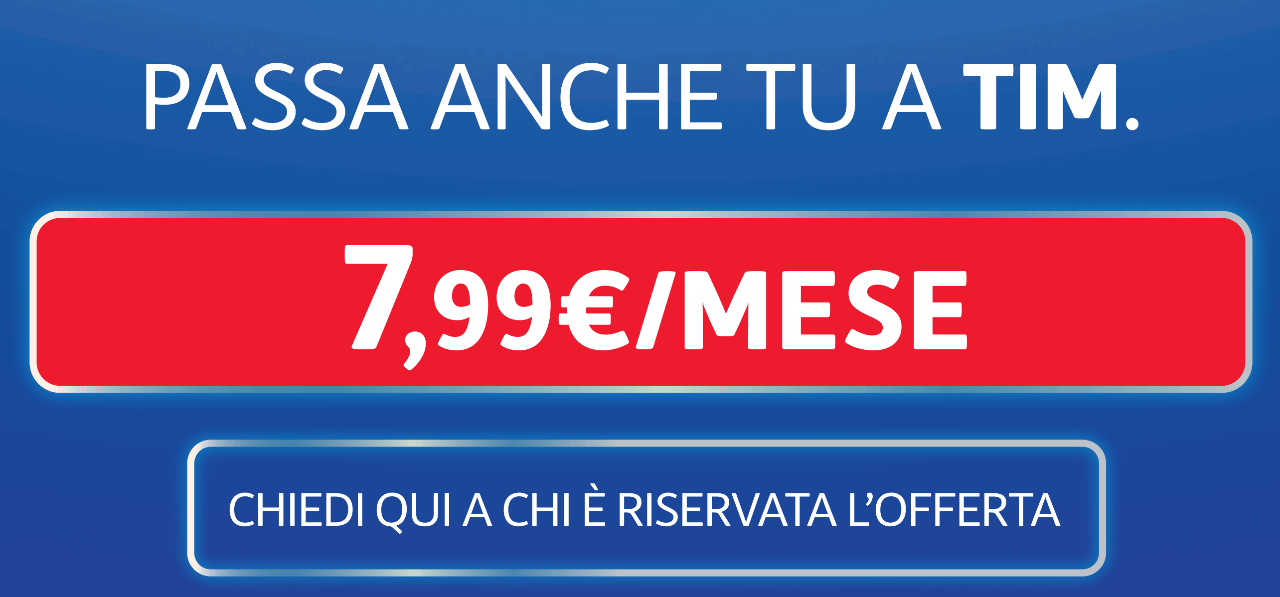 Passa a TIM da Fastweb Mobile