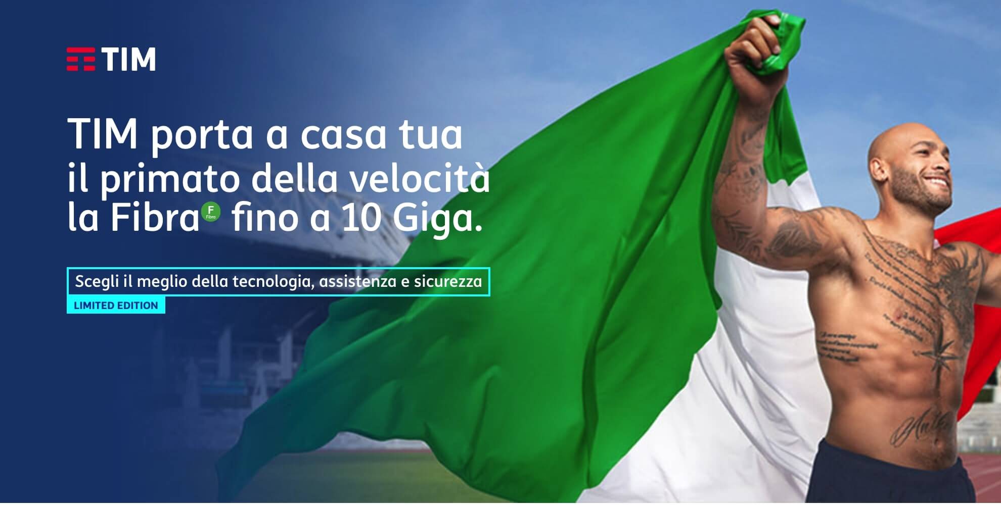TIM porta a casa in FTTH 10Gbps