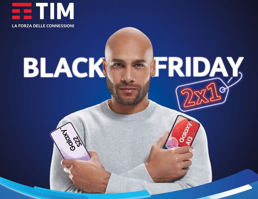 Black Friday 2×1 di TIM