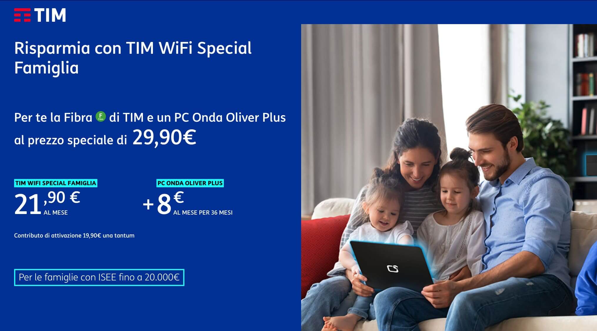 Offerta TIM WiFi Special Famiglia