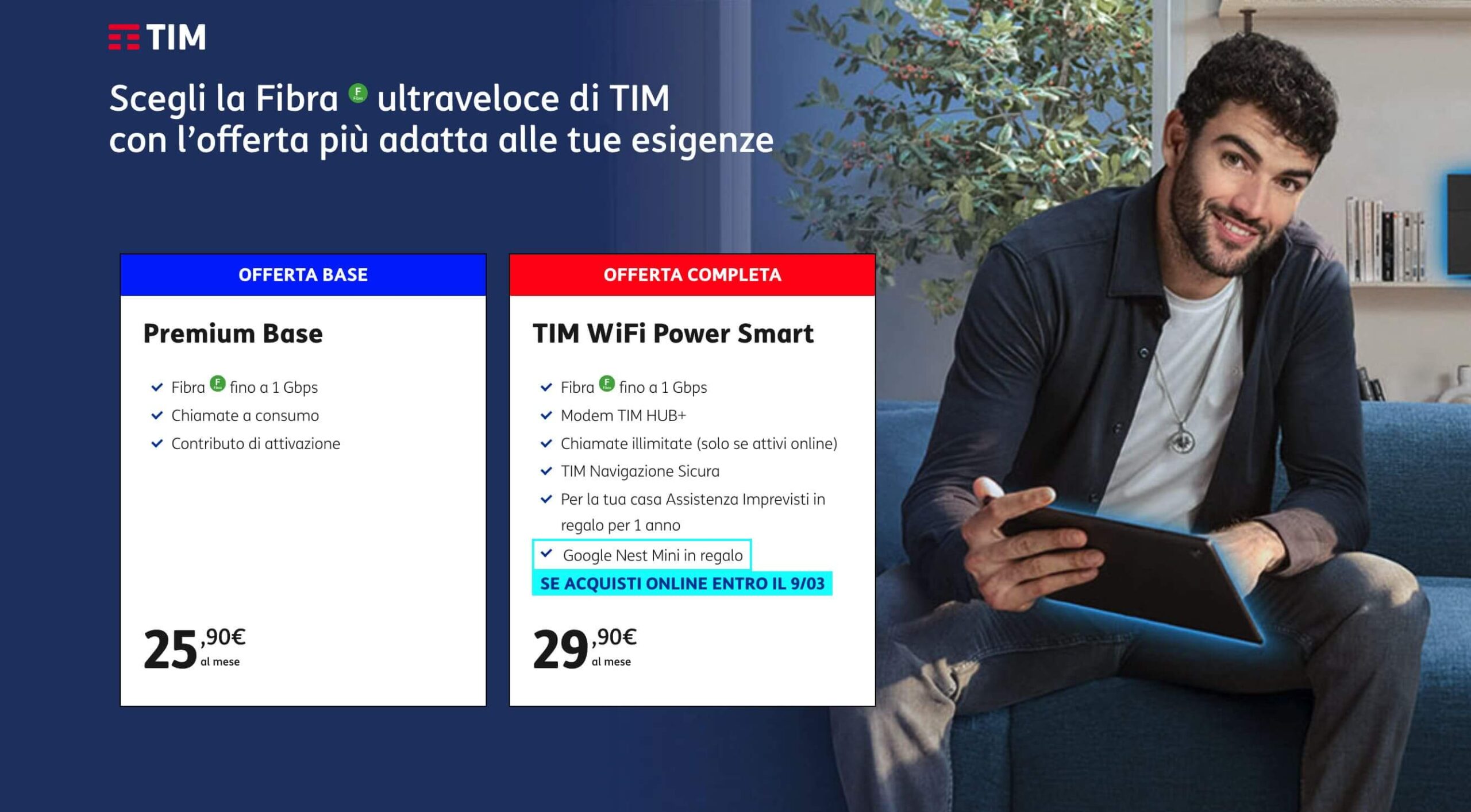 Offerta TIM Premium Base