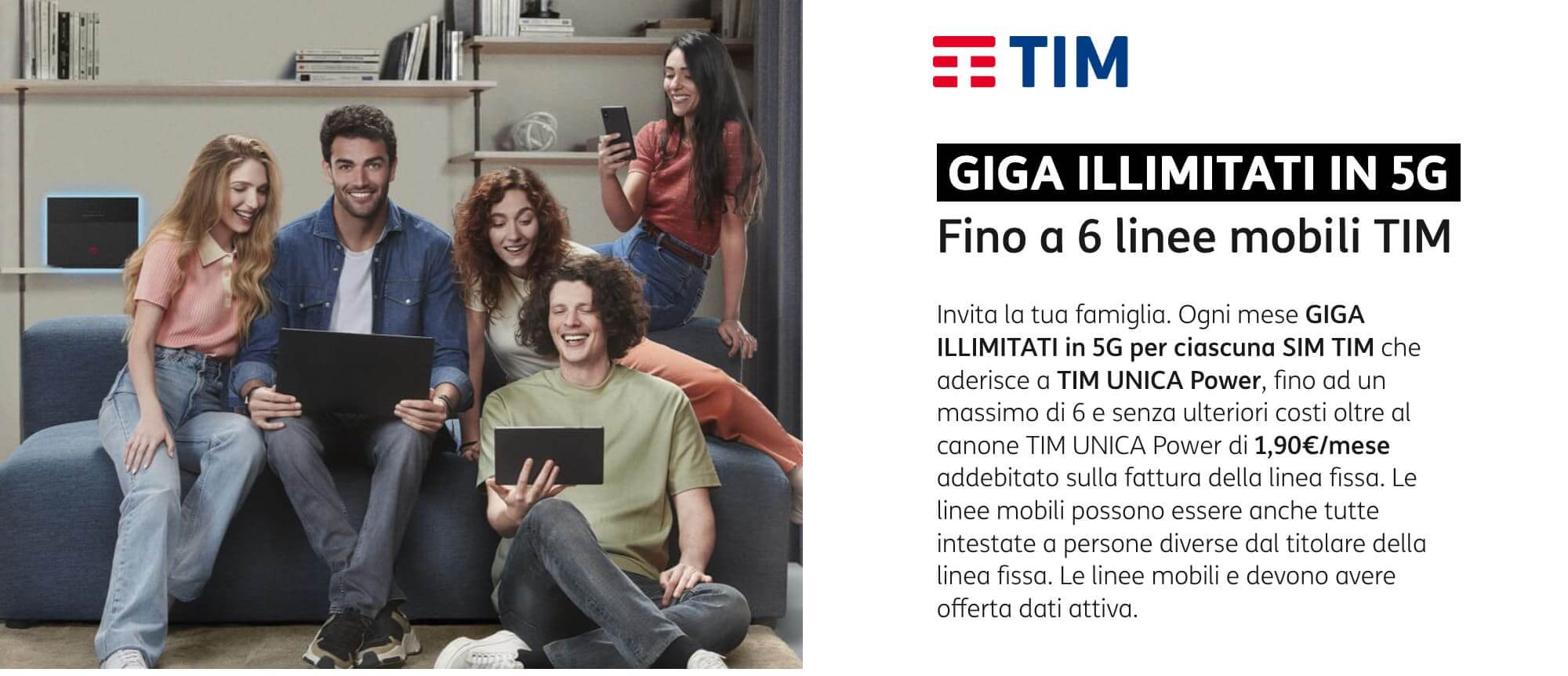 Offerta TIM Unica Power