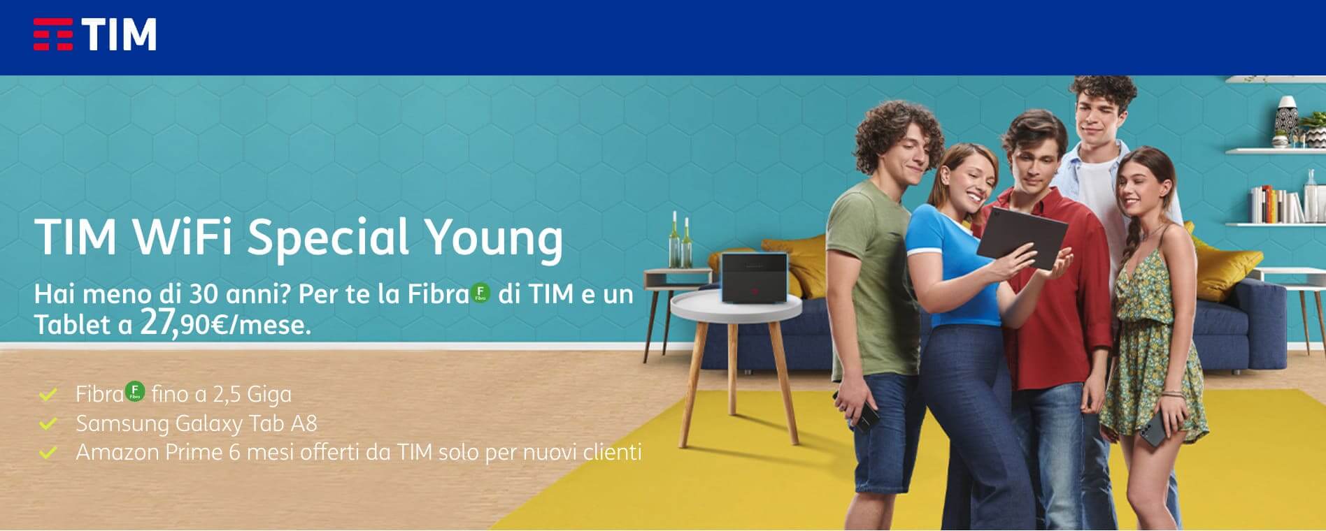Offerta TIM Special WiFi Young