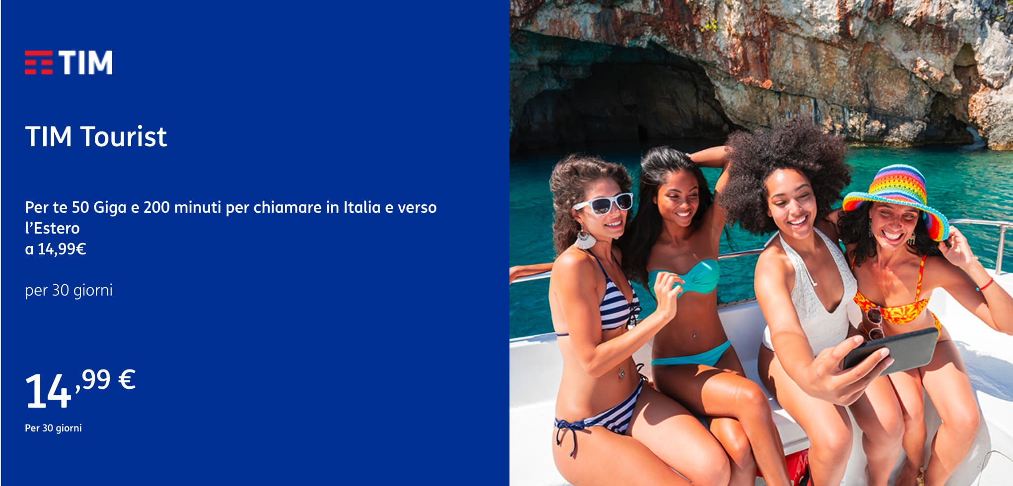 Offerta TIM per i turisti