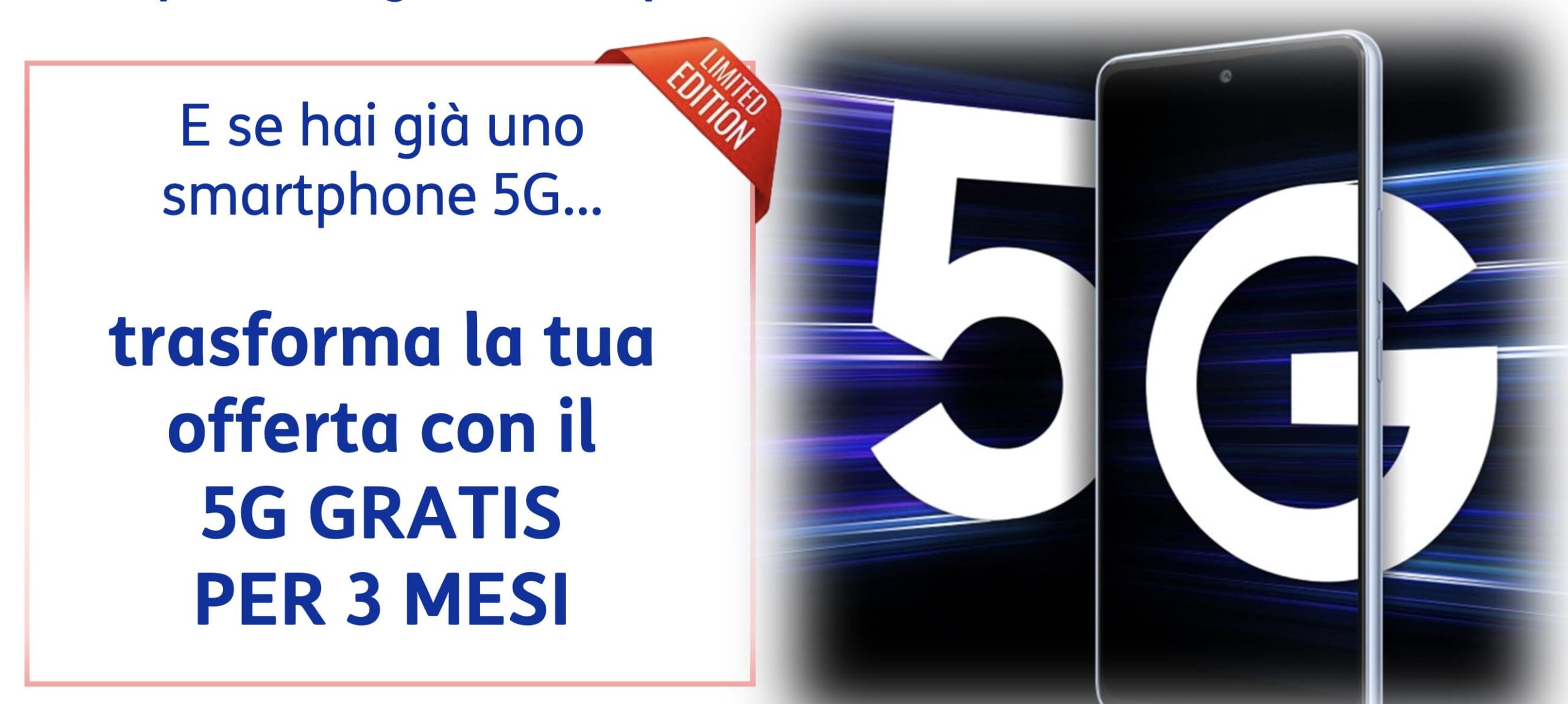 5G Gratis per i clienti TIM