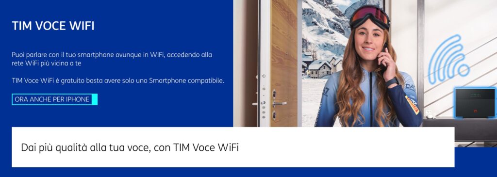 Voce WiFi arriva su iPhone