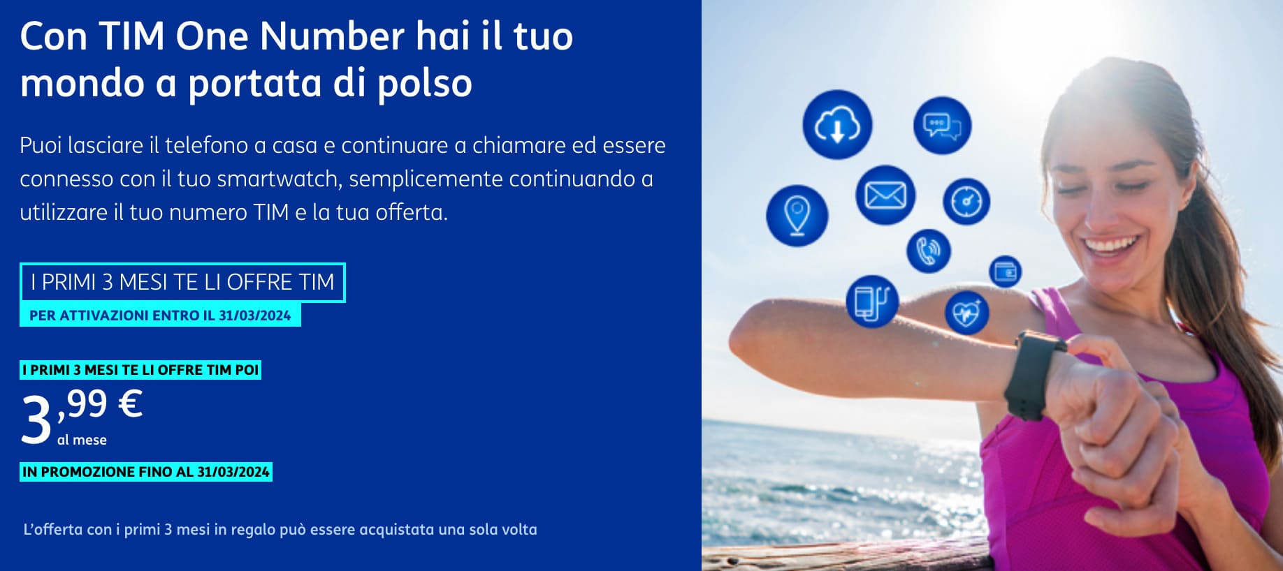 Offerta su TIM One Number Gratis