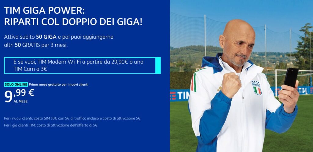 Raddoppio Giga per le Giga Power