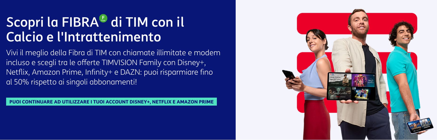 TIMVision in regalo per chi attiva la Fibra