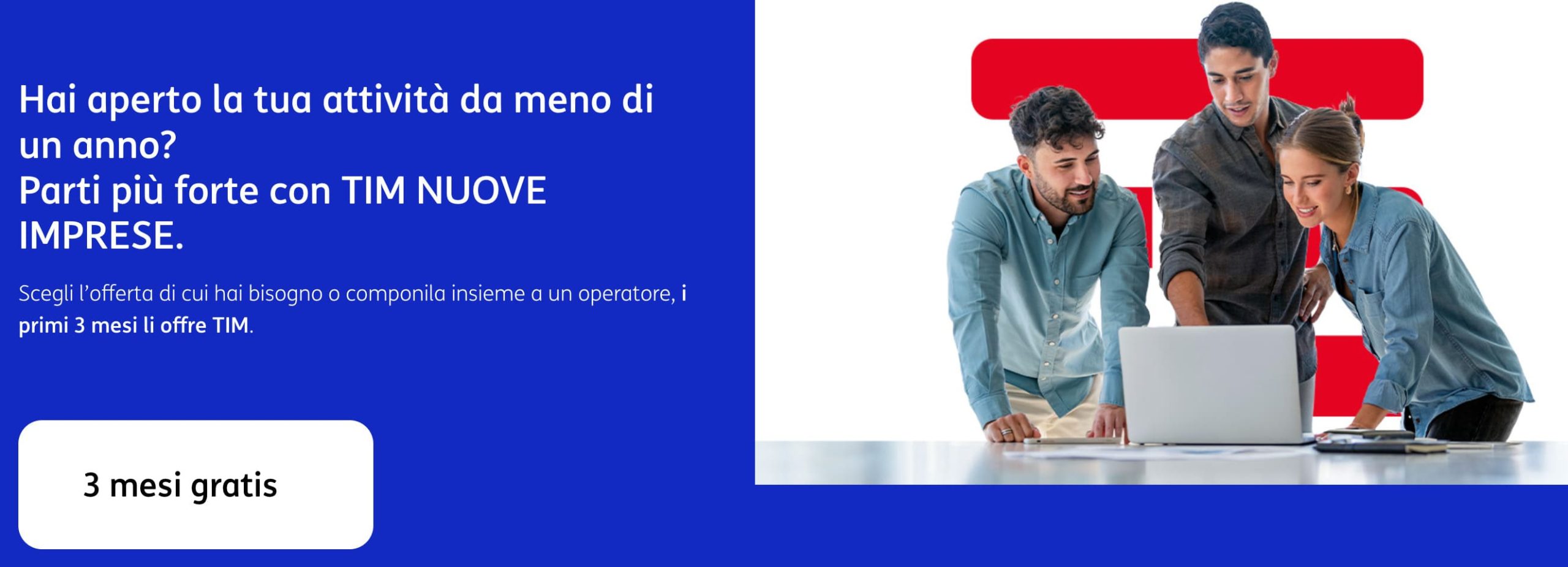 Fibra e Mobile gratis per nuove aziende