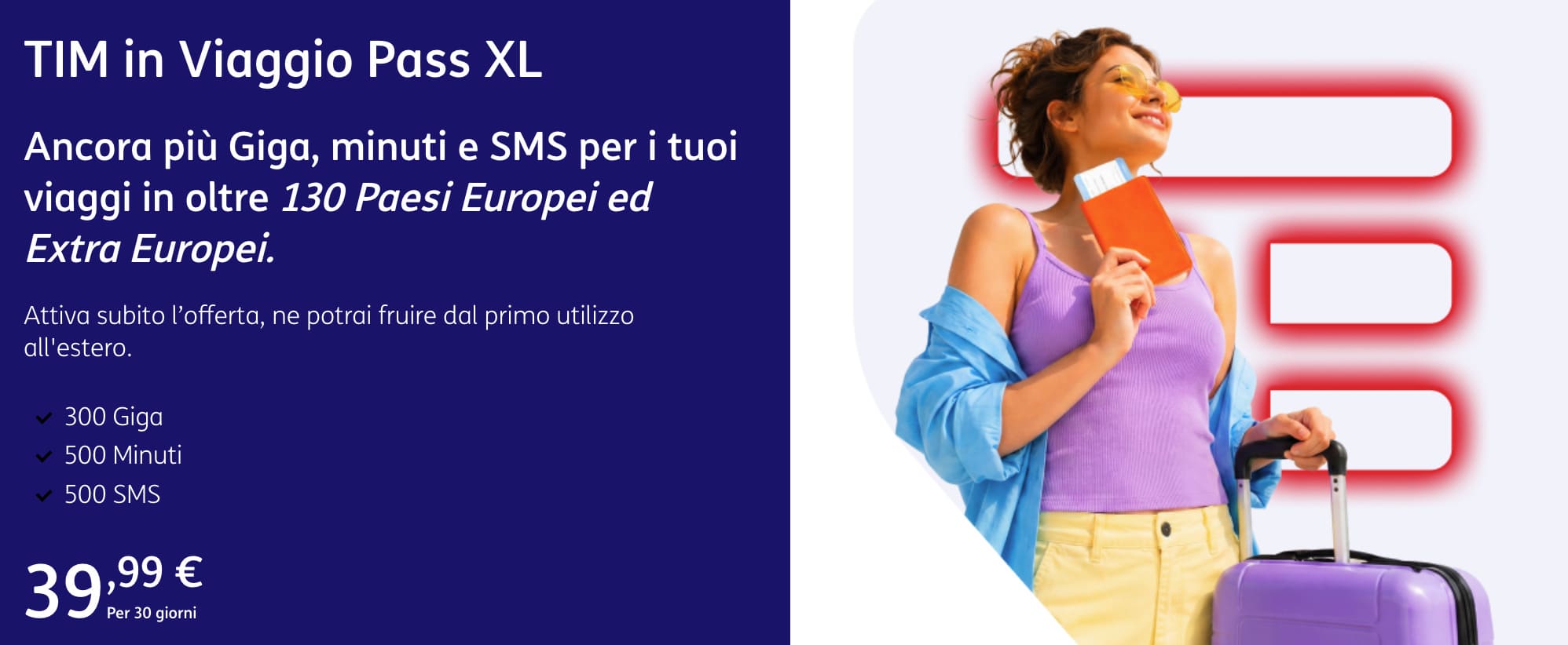 L'offerta che ti dà Giga Mobile per navigare su Internet all'estero