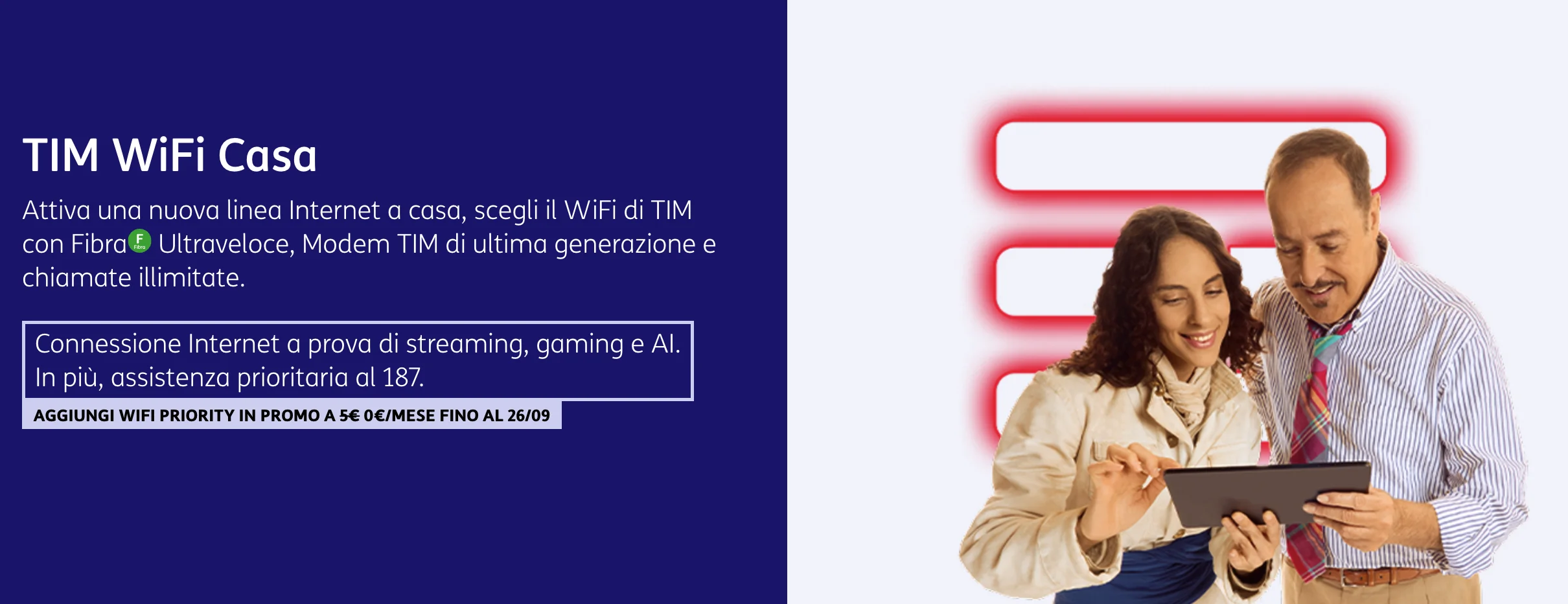 Tutte le offerte per Internet a Casa di Settembre 2026
